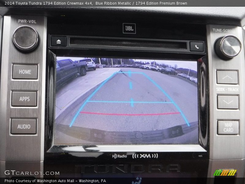 Blue Ribbon Metallic / 1794 Edition Premium Brown 2014 Toyota Tundra 1794 Edition Crewmax 4x4