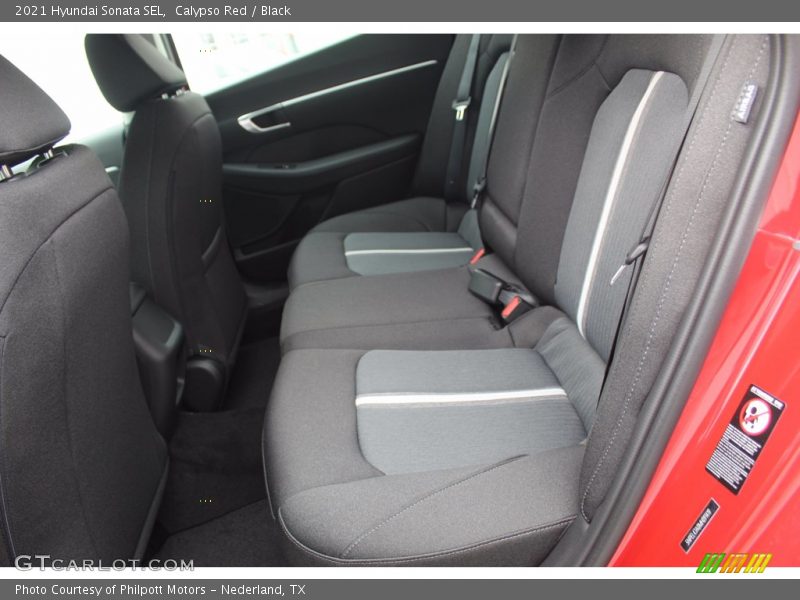 Calypso Red / Black 2021 Hyundai Sonata SEL