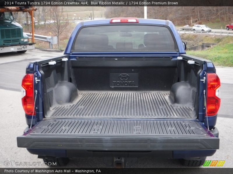 Blue Ribbon Metallic / 1794 Edition Premium Brown 2014 Toyota Tundra 1794 Edition Crewmax 4x4