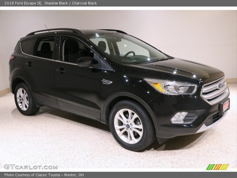 Shadow Black / Charcoal Black 2018 Ford Escape SE