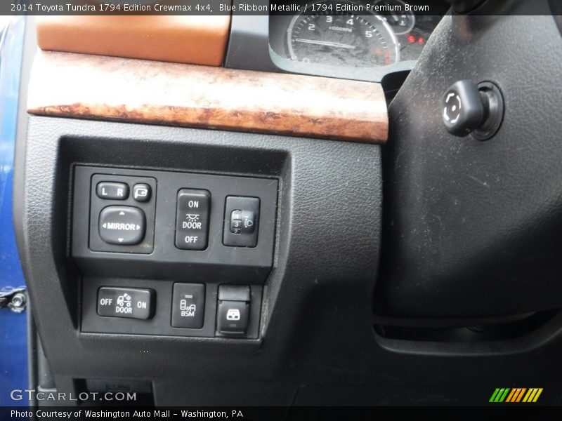 Blue Ribbon Metallic / 1794 Edition Premium Brown 2014 Toyota Tundra 1794 Edition Crewmax 4x4