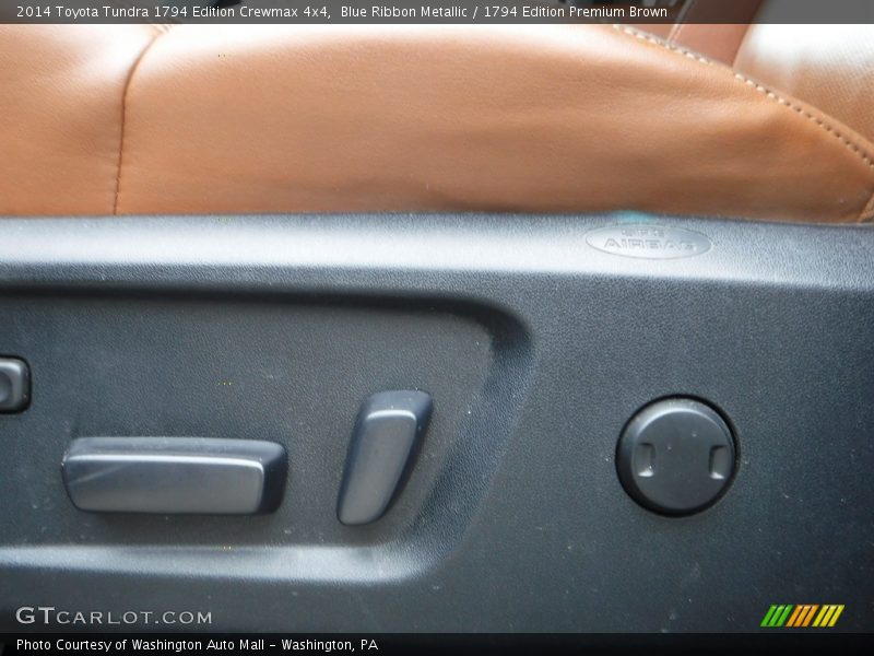 Blue Ribbon Metallic / 1794 Edition Premium Brown 2014 Toyota Tundra 1794 Edition Crewmax 4x4