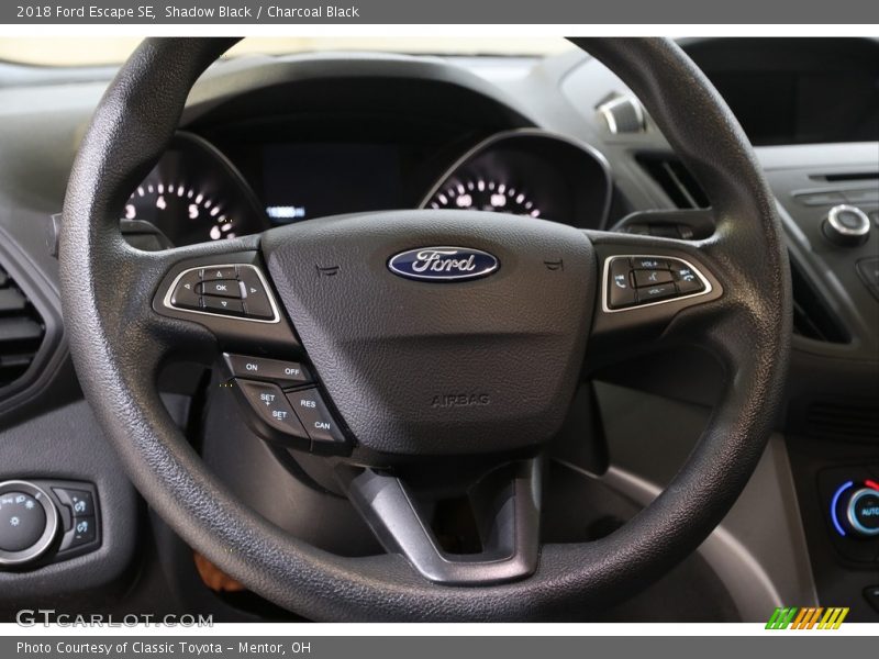 Shadow Black / Charcoal Black 2018 Ford Escape SE