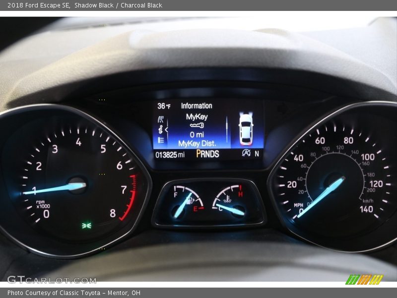 Shadow Black / Charcoal Black 2018 Ford Escape SE