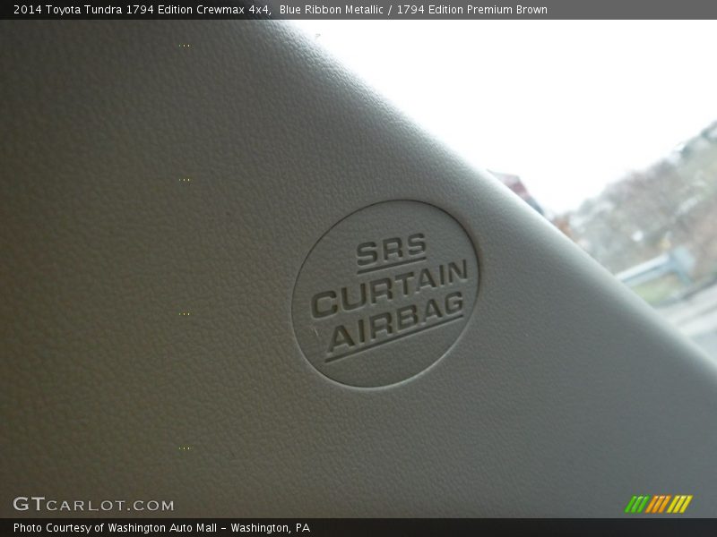 Blue Ribbon Metallic / 1794 Edition Premium Brown 2014 Toyota Tundra 1794 Edition Crewmax 4x4