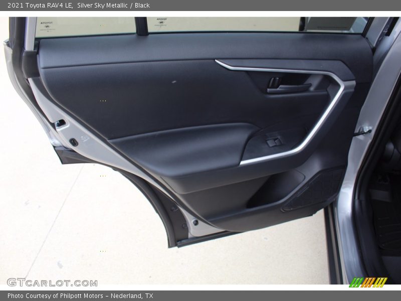 Silver Sky Metallic / Black 2021 Toyota RAV4 LE
