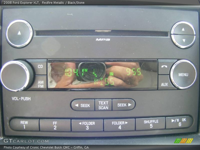 Redfire Metallic / Black/Stone 2008 Ford Explorer XLT