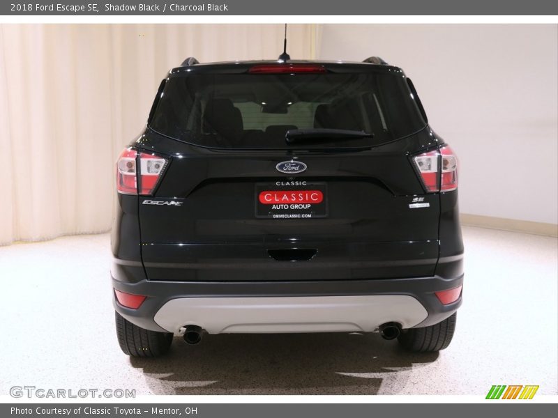 Shadow Black / Charcoal Black 2018 Ford Escape SE