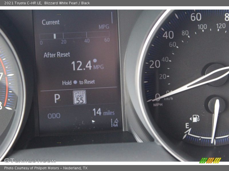 Blizzard White Pearl / Black 2021 Toyota C-HR LE