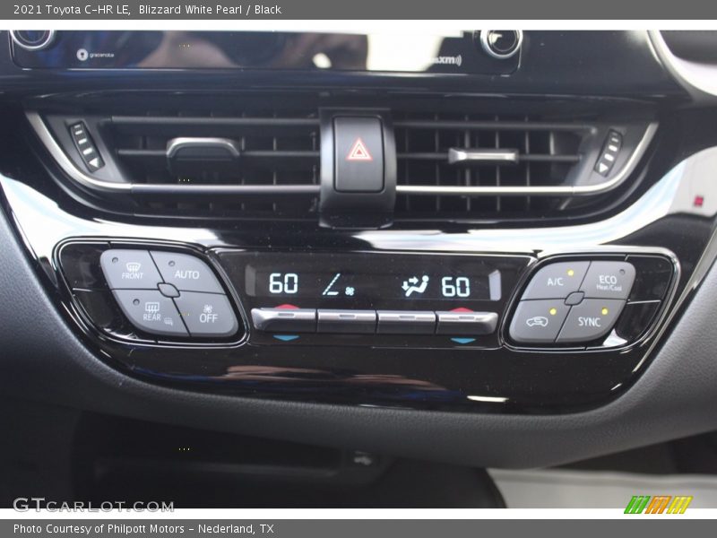 Controls of 2021 C-HR LE