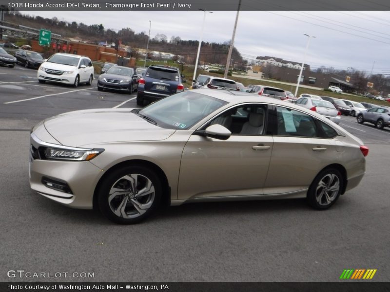  2018 Accord EX-L Sedan Champagne Frost Pearl