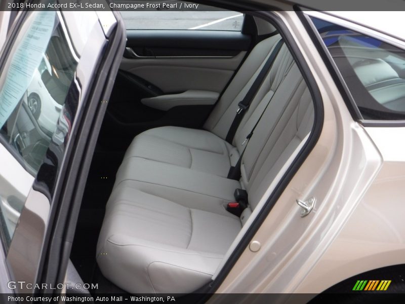 Champagne Frost Pearl / Ivory 2018 Honda Accord EX-L Sedan