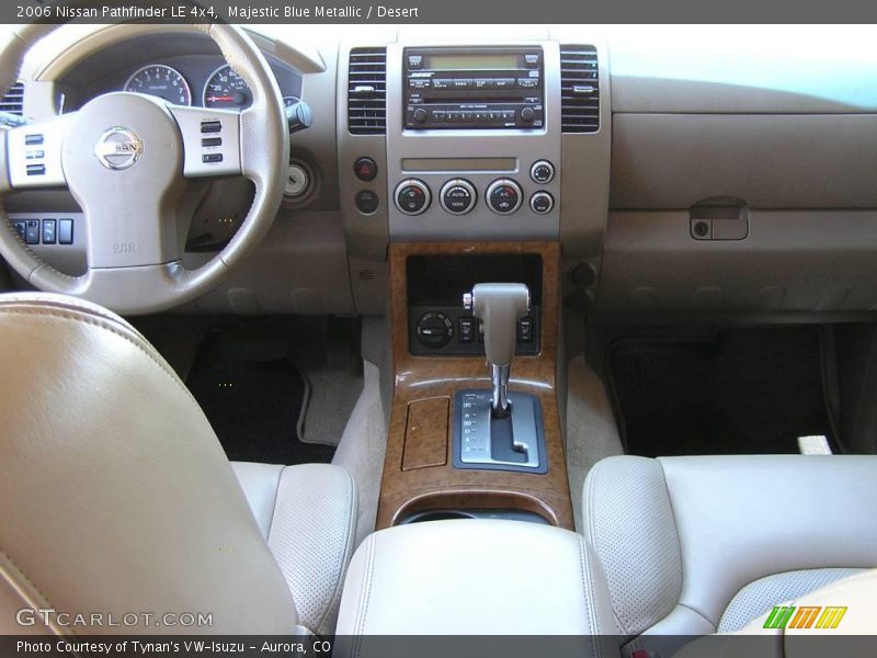 Majestic Blue Metallic / Desert 2006 Nissan Pathfinder LE 4x4