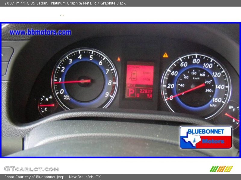 Platinum Graphite Metallic / Graphite Black 2007 Infiniti G 35 Sedan