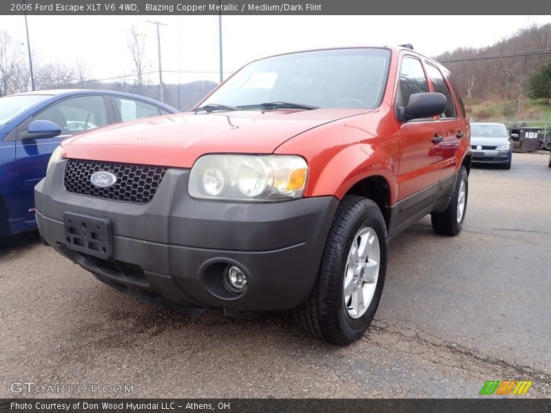 Blazing Copper Metallic / Medium/Dark Flint 2006 Ford Escape XLT V6 4WD