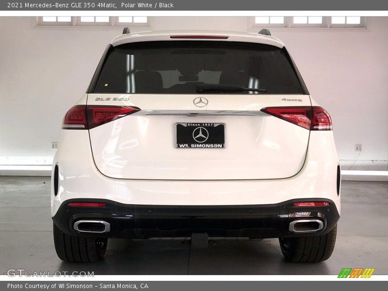 Polar White / Black 2021 Mercedes-Benz GLE 350 4Matic