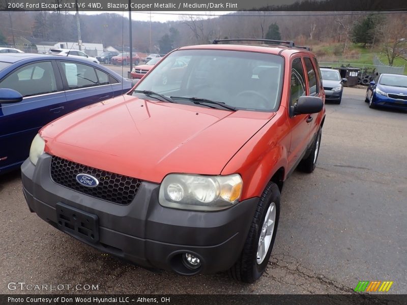 Blazing Copper Metallic / Medium/Dark Flint 2006 Ford Escape XLT V6 4WD