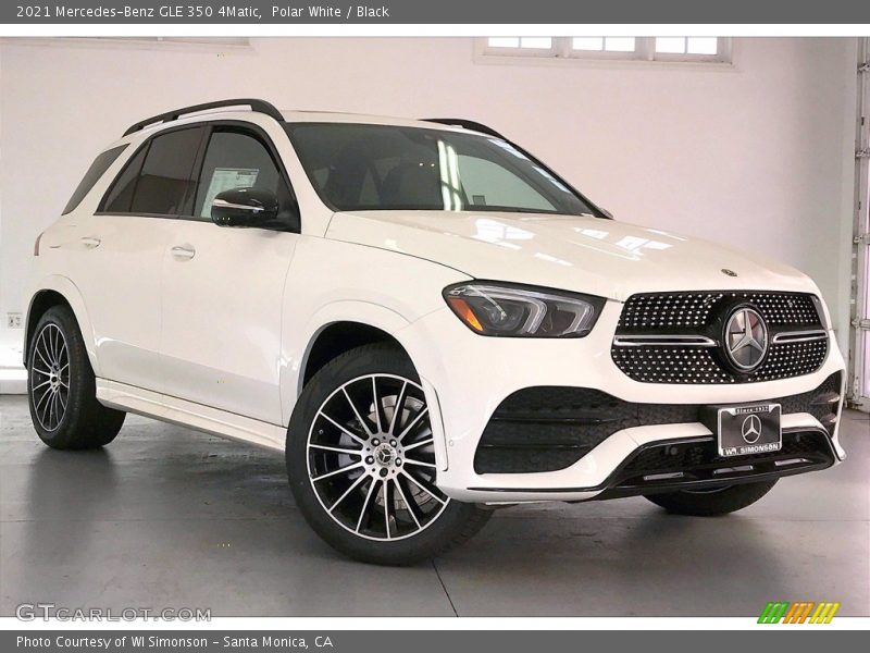 Polar White / Black 2021 Mercedes-Benz GLE 350 4Matic