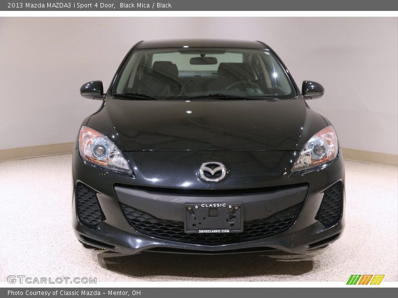 Black Mica / Black 2013 Mazda MAZDA3 i Sport 4 Door