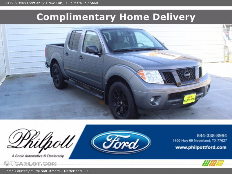 Gun Metallic / Steel 2019 Nissan Frontier SV Crew Cab