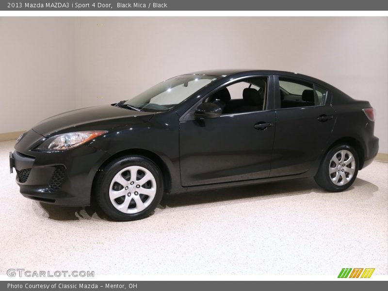 Black Mica / Black 2013 Mazda MAZDA3 i Sport 4 Door