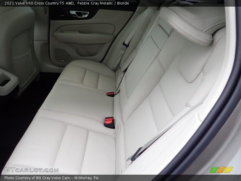 Rear Seat of 2021 V60 Cross Country T5 AWD