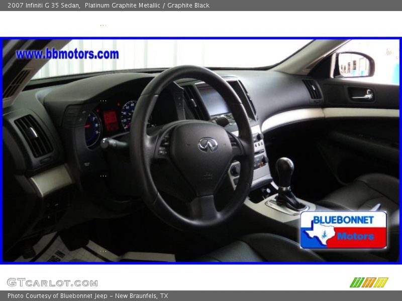 Platinum Graphite Metallic / Graphite Black 2007 Infiniti G 35 Sedan