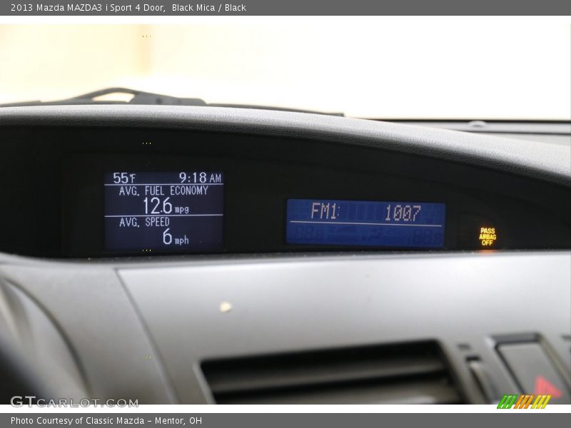 Black Mica / Black 2013 Mazda MAZDA3 i Sport 4 Door