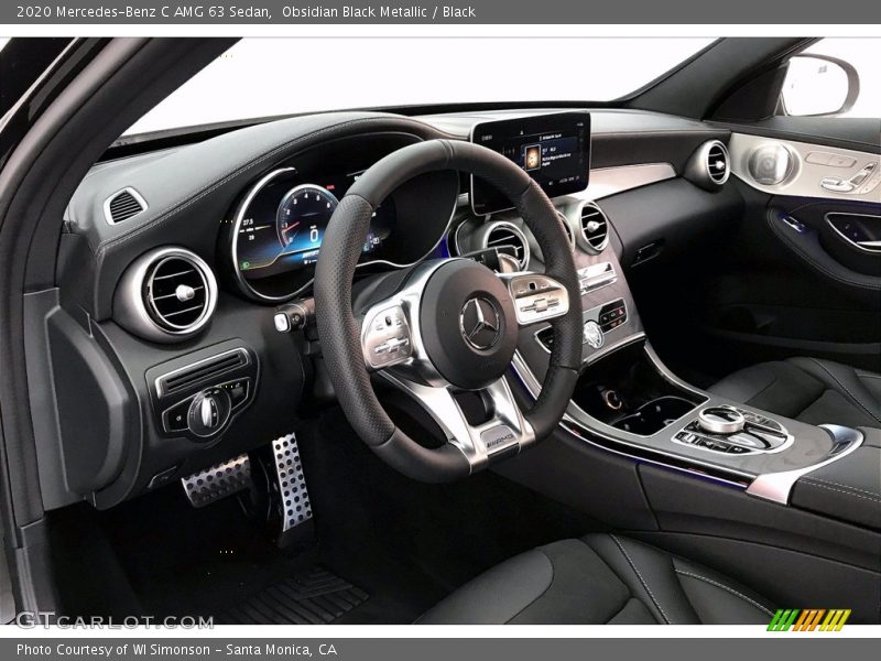 Obsidian Black Metallic / Black 2020 Mercedes-Benz C AMG 63 Sedan