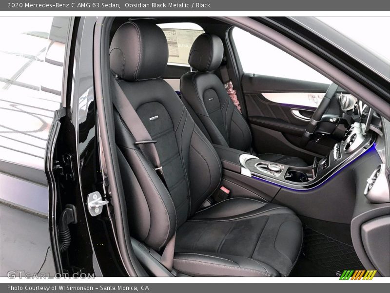 Obsidian Black Metallic / Black 2020 Mercedes-Benz C AMG 63 Sedan