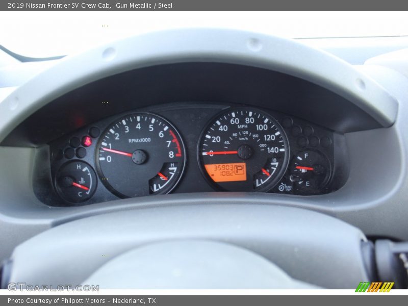Gun Metallic / Steel 2019 Nissan Frontier SV Crew Cab
