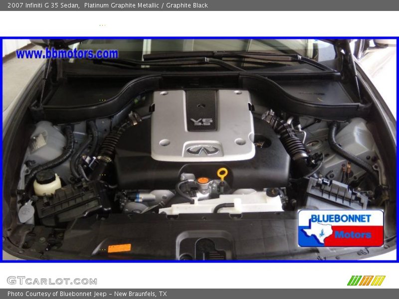 Platinum Graphite Metallic / Graphite Black 2007 Infiniti G 35 Sedan