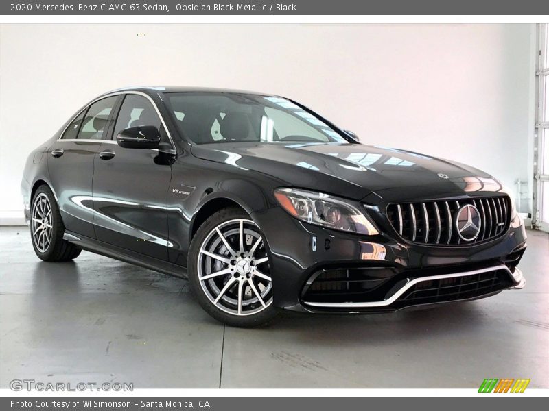 Front 3/4 View of 2020 C AMG 63 Sedan
