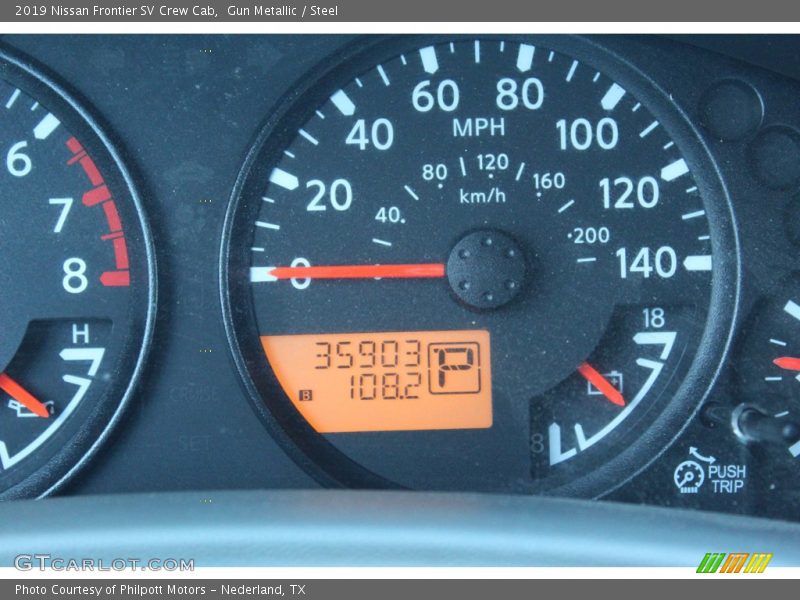 Gun Metallic / Steel 2019 Nissan Frontier SV Crew Cab