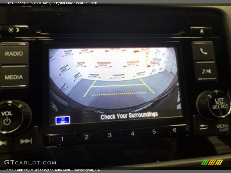 Crystal Black Pearl / Black 2021 Honda HR-V LX AWD