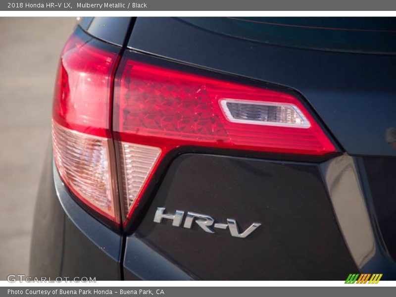 Mulberry Metallic / Black 2018 Honda HR-V LX