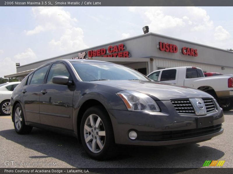 Smoke Metallic / Cafe Latte 2006 Nissan Maxima 3.5 SL