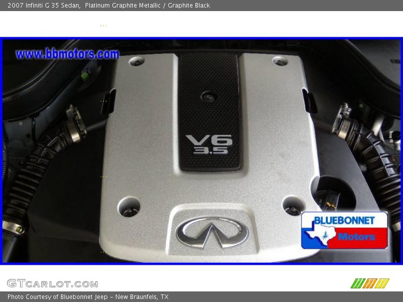 Platinum Graphite Metallic / Graphite Black 2007 Infiniti G 35 Sedan