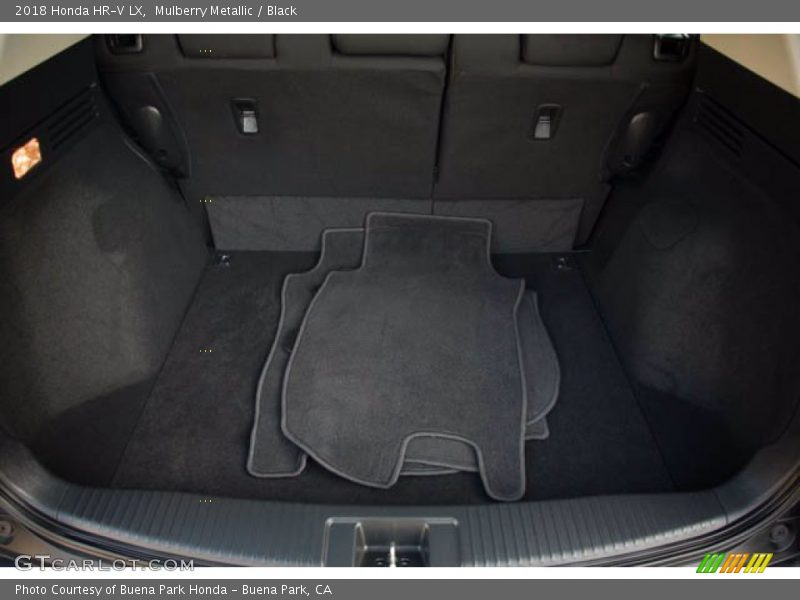 Mulberry Metallic / Black 2018 Honda HR-V LX