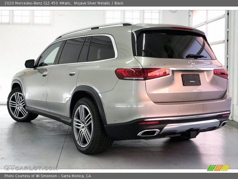Mojave Silver Metallic / Black 2020 Mercedes-Benz GLS 450 4Matic
