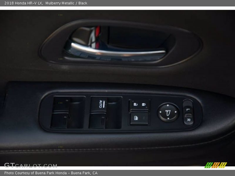 Mulberry Metallic / Black 2018 Honda HR-V LX