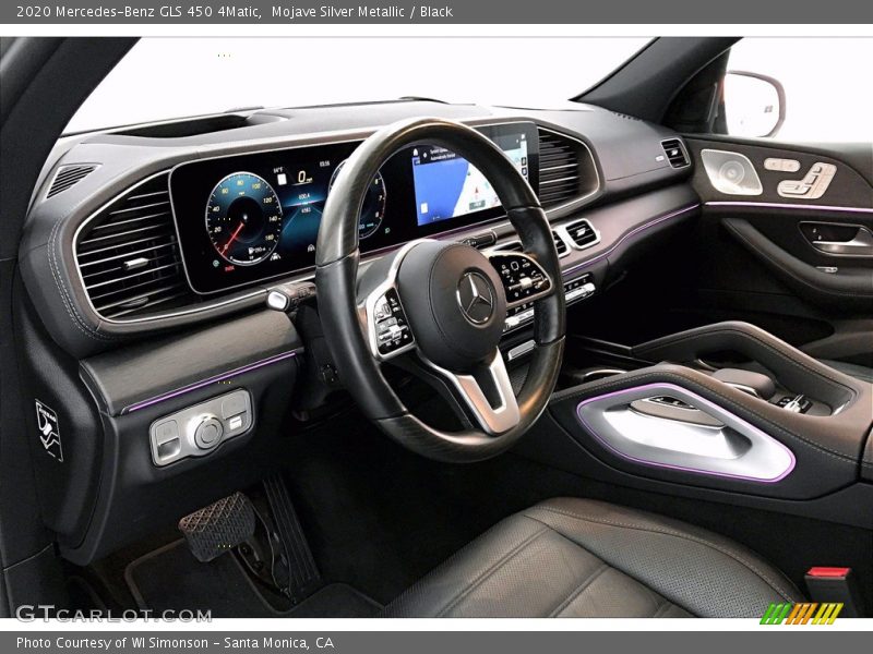 Mojave Silver Metallic / Black 2020 Mercedes-Benz GLS 450 4Matic