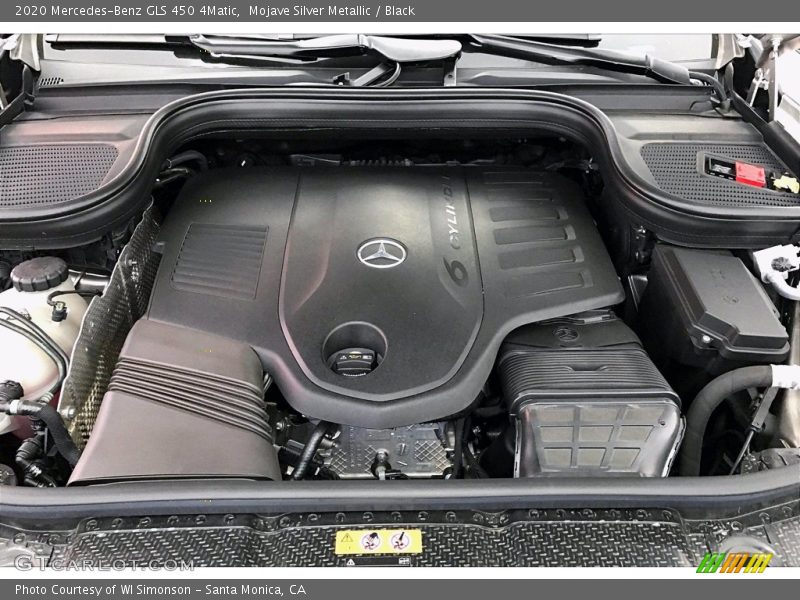 Mojave Silver Metallic / Black 2020 Mercedes-Benz GLS 450 4Matic