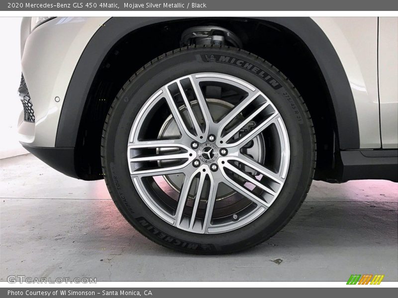Mojave Silver Metallic / Black 2020 Mercedes-Benz GLS 450 4Matic