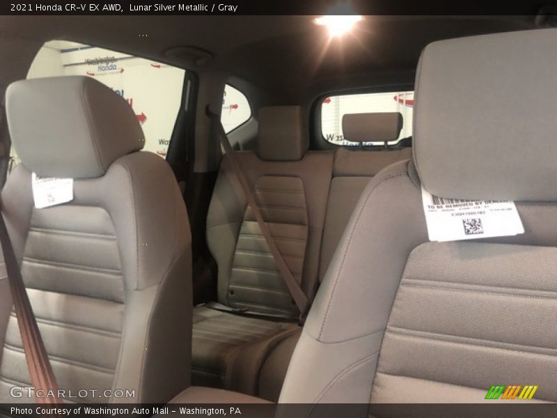 Lunar Silver Metallic / Gray 2021 Honda CR-V EX AWD
