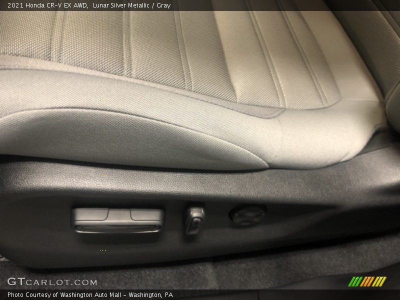 Lunar Silver Metallic / Gray 2021 Honda CR-V EX AWD