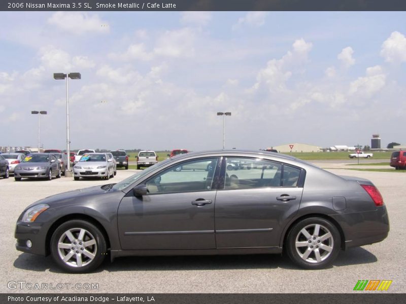 Smoke Metallic / Cafe Latte 2006 Nissan Maxima 3.5 SL