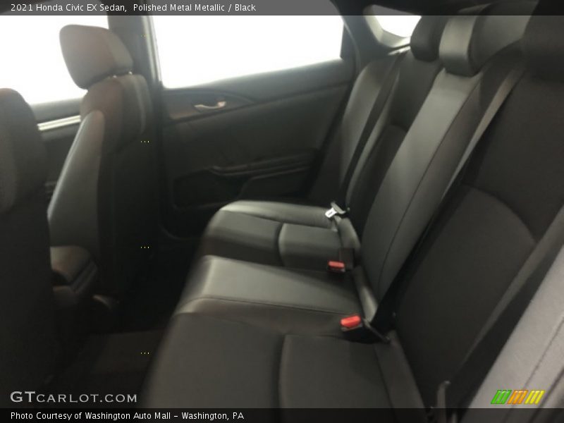Polished Metal Metallic / Black 2021 Honda Civic EX Sedan