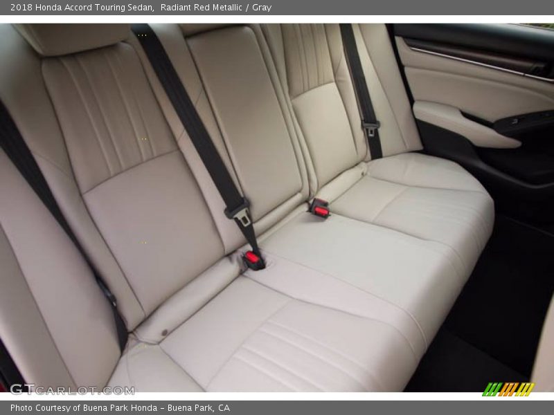 Radiant Red Metallic / Gray 2018 Honda Accord Touring Sedan