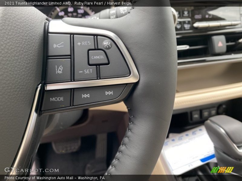 2021 Highlander Limited AWD Steering Wheel